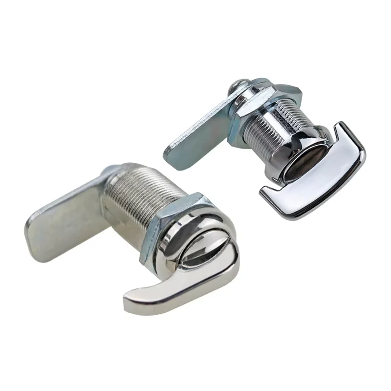 Rotating Cylinder Lock Zinc Alloy Door Lock Suitable For Switch Cabinet Doors Electrical Boxes Control Cabinet Handle Types