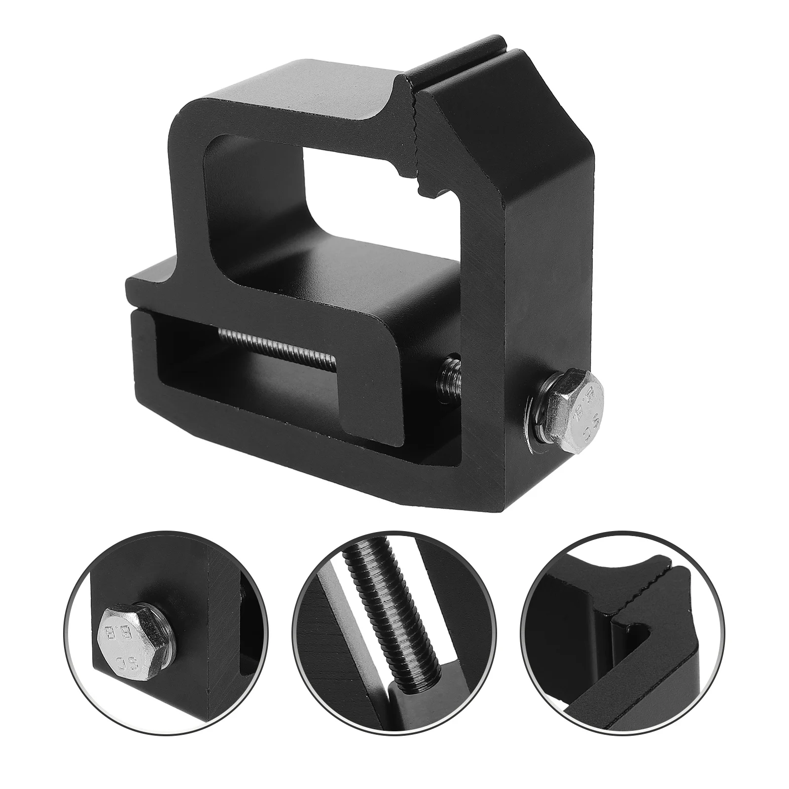 

Truck Cap Mounting Clamp Heavy Duty Strong Clamp for Truck Bed Camper Shell Roof Ladder Rack Ladder Rack Clamps