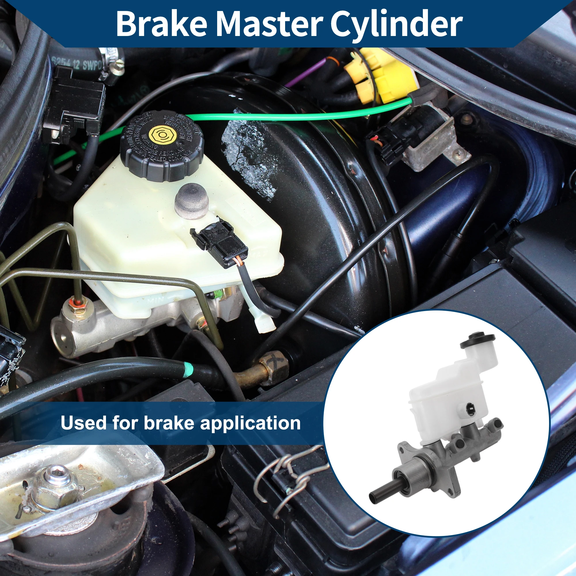 

UXCELL Главный тормозной цилиндр, резервуар No 4720109210 для Toyota Hilux 2005-2015 гг.