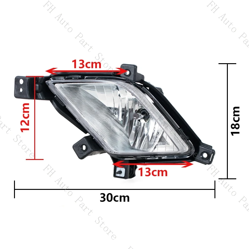 Foglamp Foglight For Ssangyong Korando 2010 2011 2012 2013 Front Bumper Fog Light Lamp