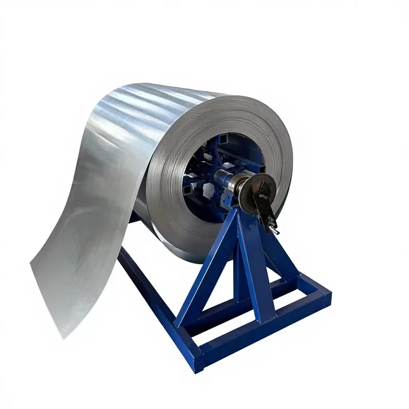 

Metal Sheet Steel Coil Electric Decoiler Machine