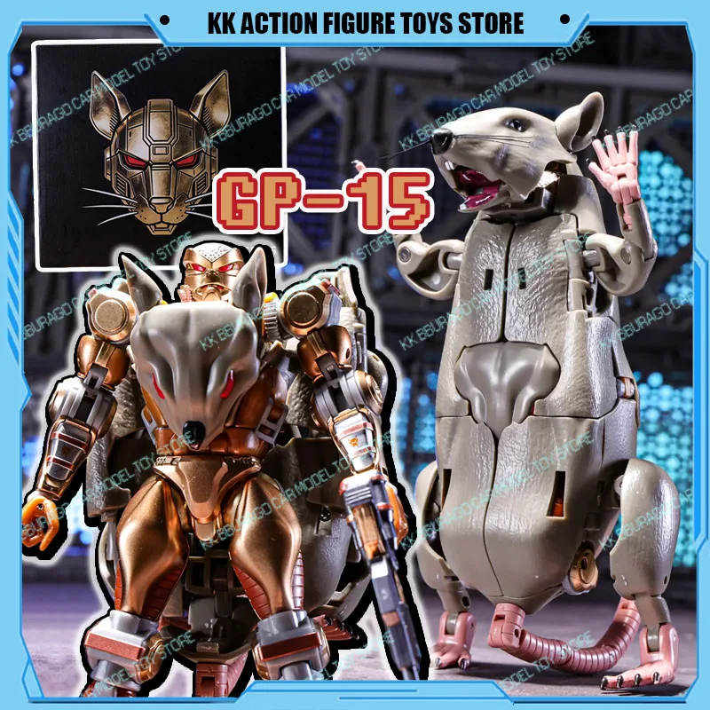 Трансформируемая фигурка GP Transformation Action Figure GP15 Gp-15 Mpg 15k Version Beast Wars BW, коллекционная игрушка-робот для взрослых коллекционеров