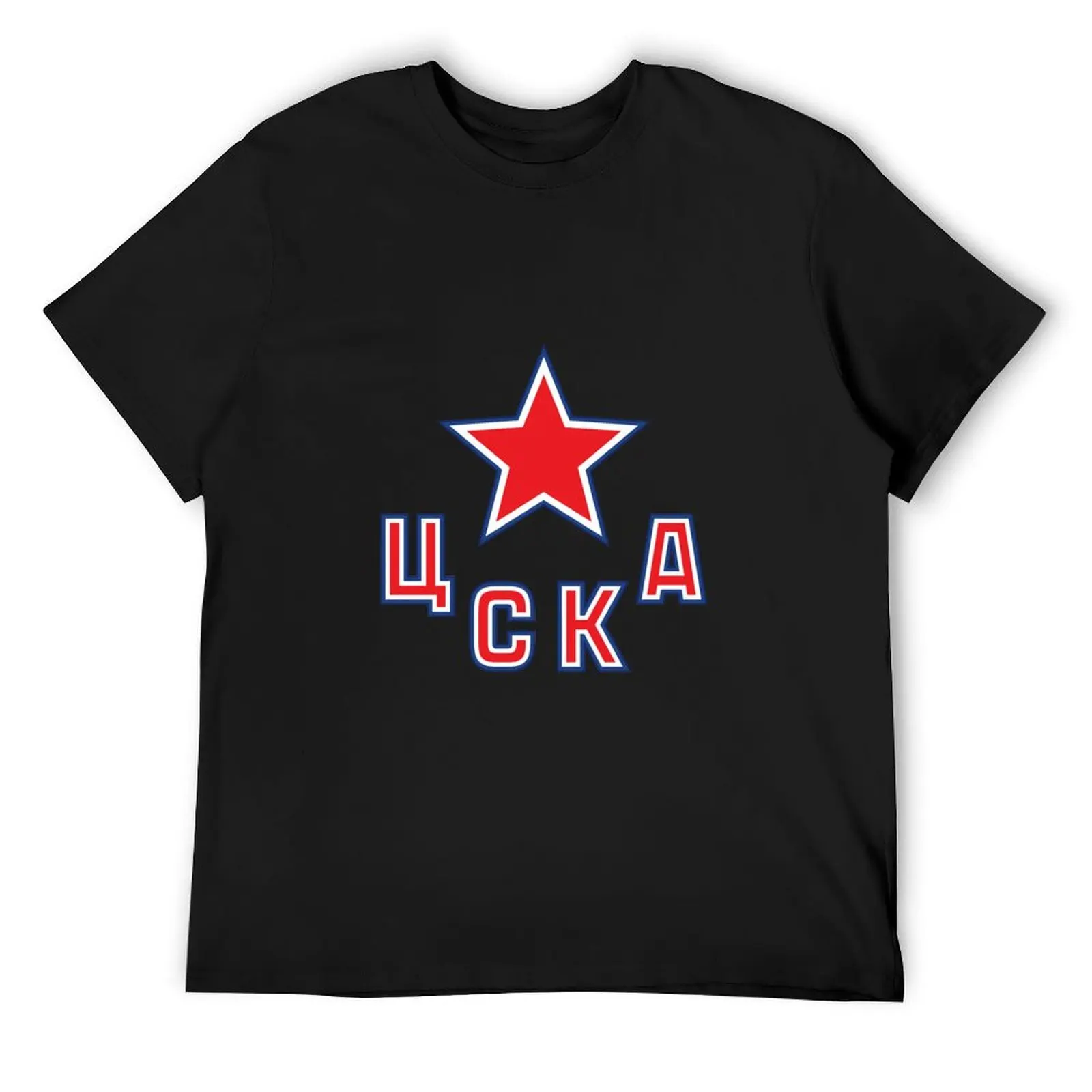 

CSKA Moscow Hockey T-Shirt shirts graphic funny costumes Funny t-shirts plus size men clothing