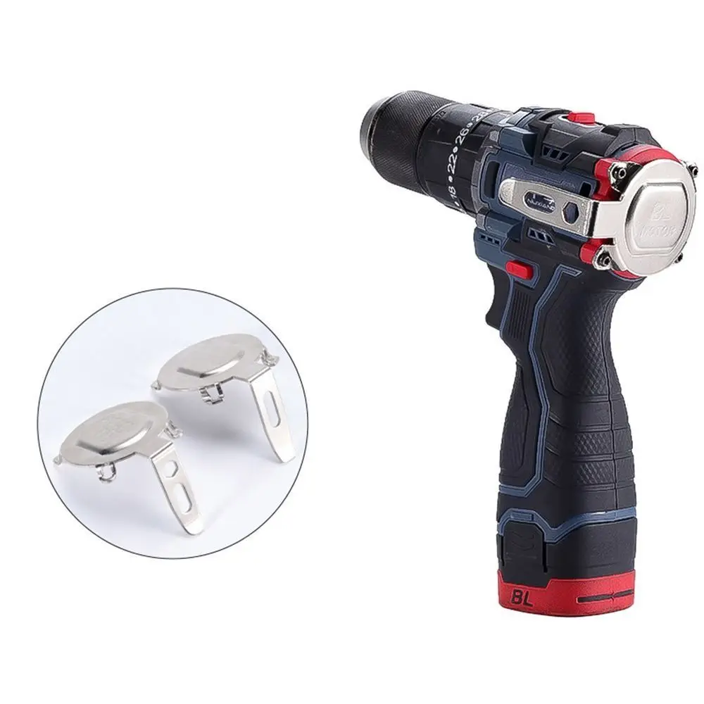 New Steel Drill Belt Hook Cordless Knock-proof Cordless Drill Hanger Wear Resistant Waterproof Power Tool Belt Clip Workshop Use