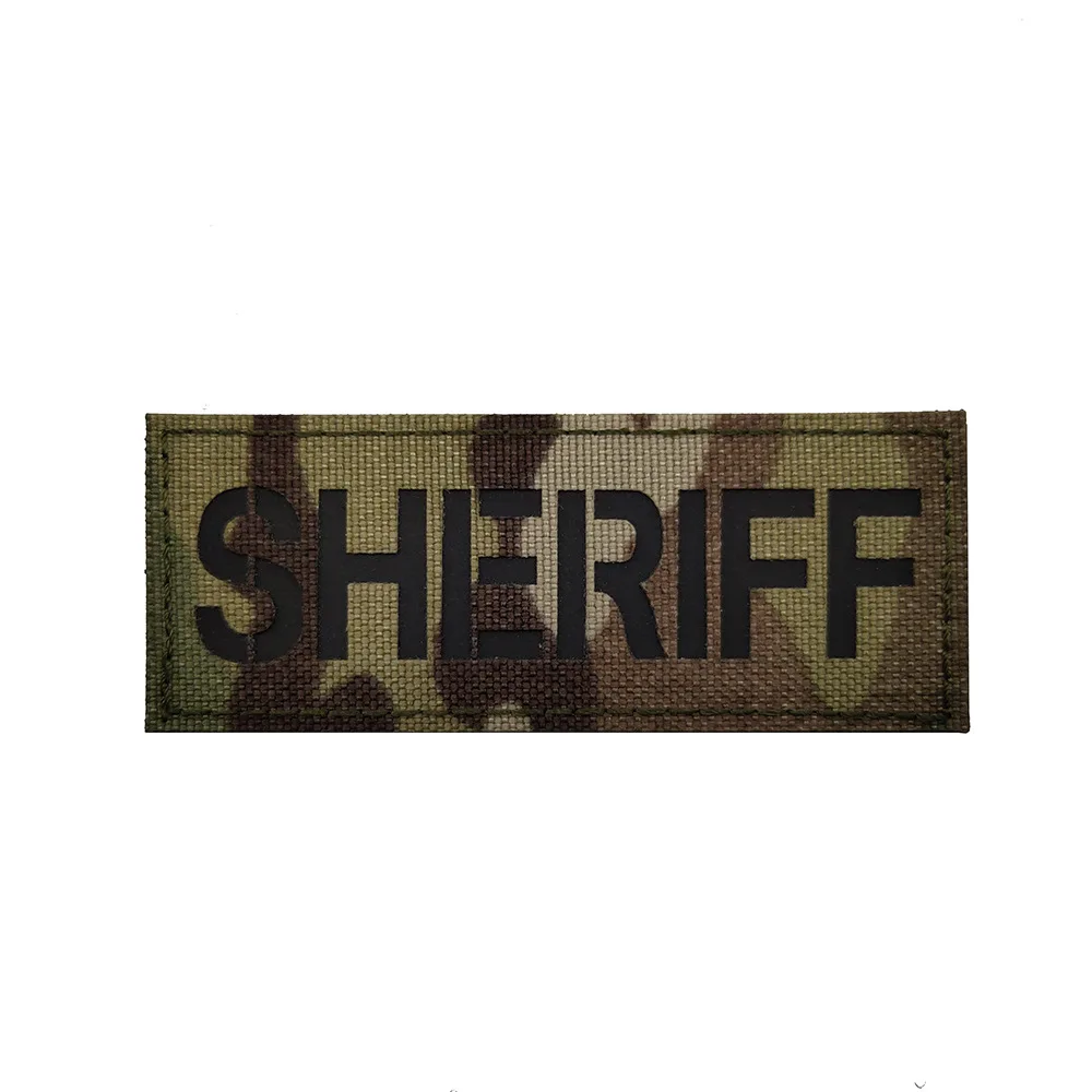 وكيل إنفاذ الأمن المطرزة بقع SHERIFF زين موحدة سترة بقع