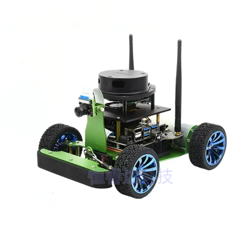 

JetRacer профессиональная версия ROS AI Kit, двойные контроллеры AI Robot, картографирование лидара, обработка зрения