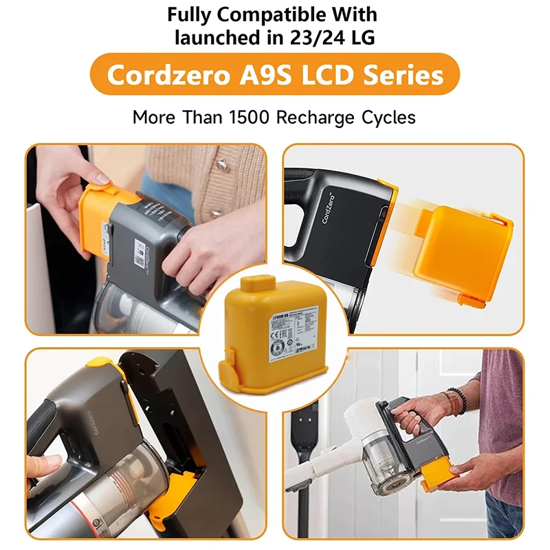 4.0/5.0/6.0Ah Vacuu…