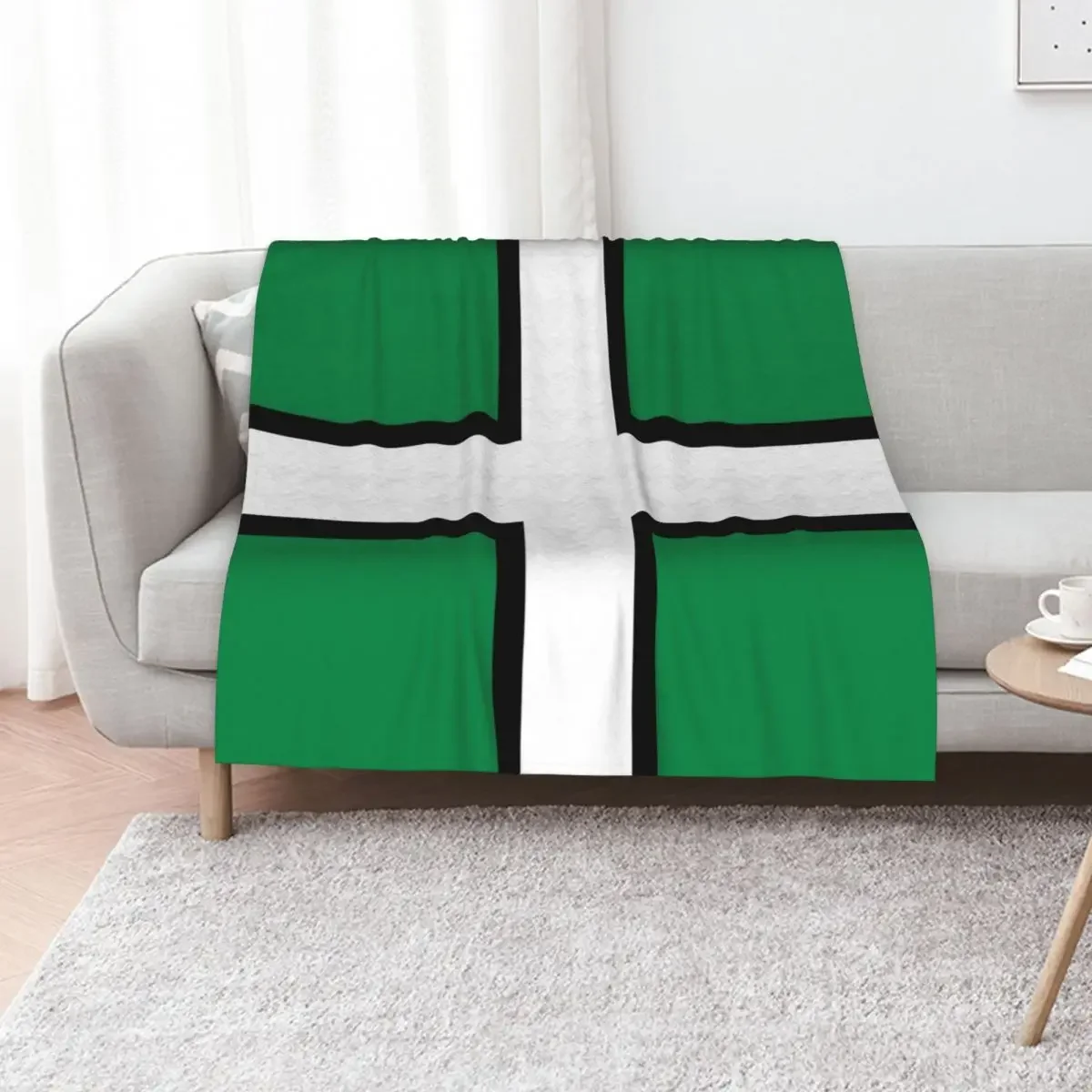 

FLAG OF DEVON ENGLAND Throw Blanket for babies Large Plush Blankets For Bed Blankets