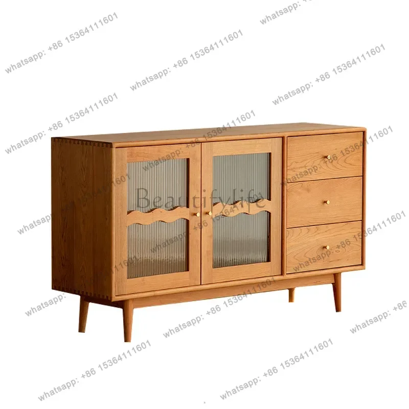 Best Sellers Italian Fashionable Dining Side Cabinet Japanese Small Apartment Living Room Cabinet Tableware Home Furniture Armad