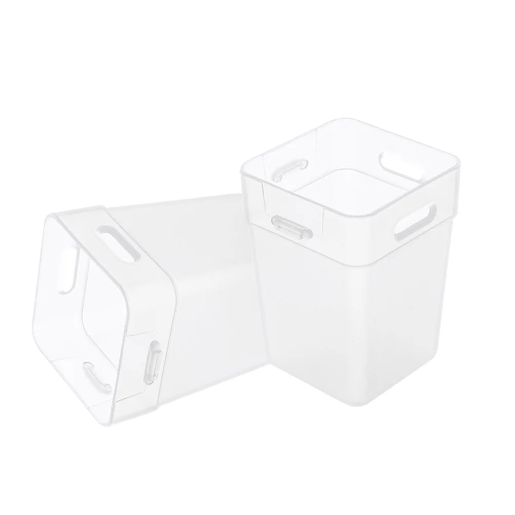 

2Pcs Fridge Storage Bin for Fruits Vegetables Snacks Transparent Organizer Made of Safe PP Material Fits Refrigerator Door