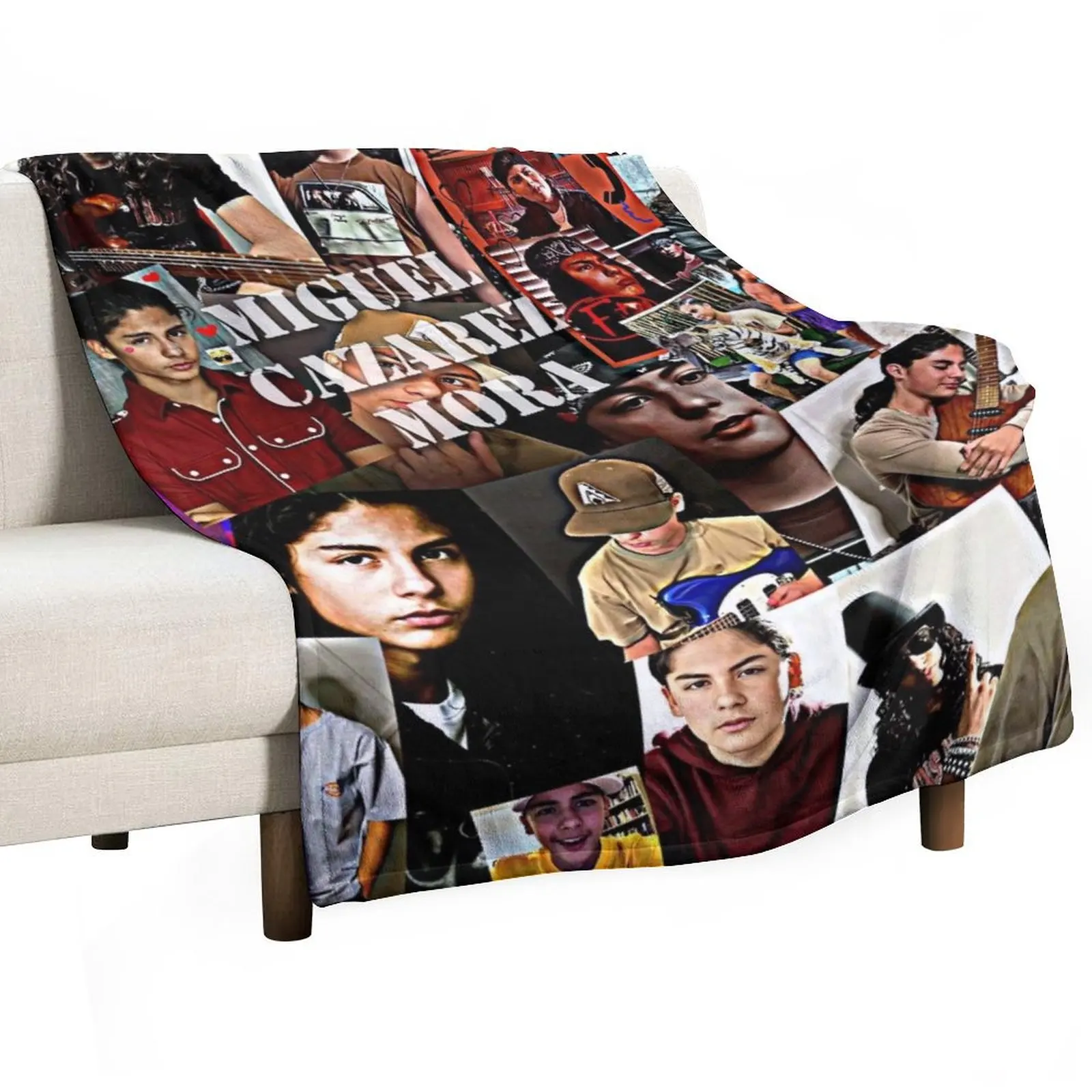 

miguel cazarez mora Throw Blanket Furry Flannel Sofa Throw Thins Blankets