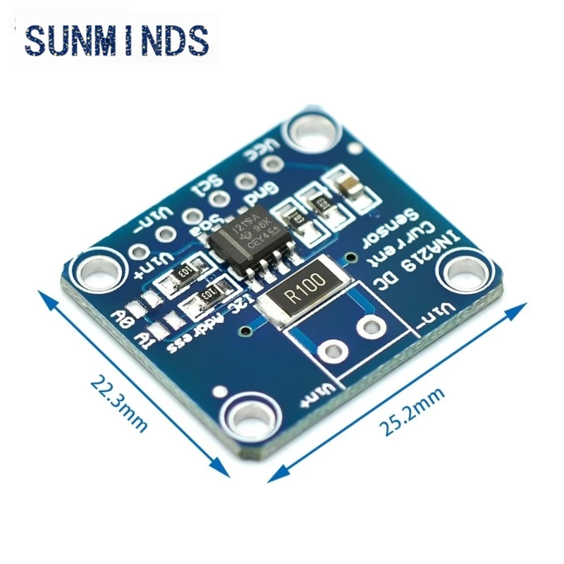 Нулевой-дрейф-cjmcu-219-ina219-Интерфейс-i2c-Двунаправленный-модуль-датчика-тока-мощности