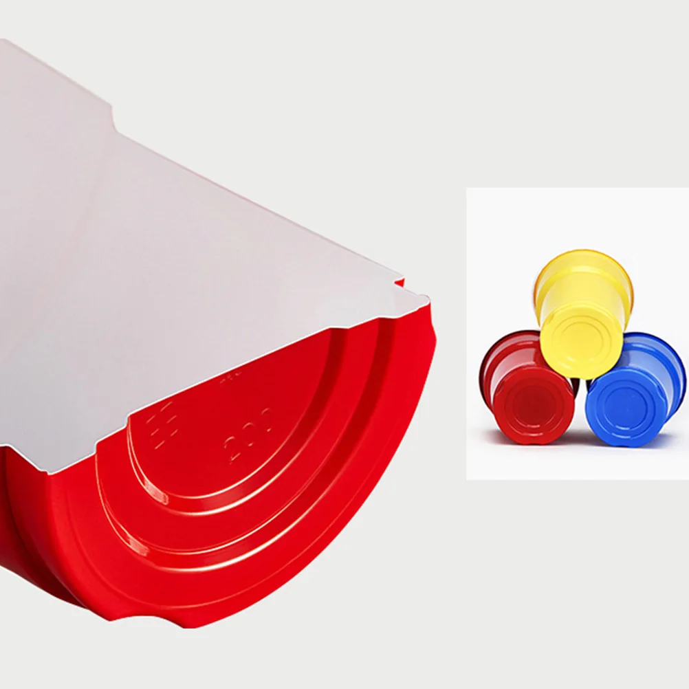 

60pcs 200ml Disposable Cup PP Plastic Cup Colorful Travel Cup Home Office Drinking Cup Party Supplies (Three Colors)