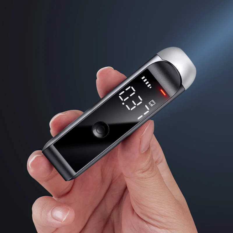 НОВЫЙ автоматический тестер алкоголя, профессиональный тестер алкоголя в выдыхаемом воздухе, перезаряжаемый алкотестер, инструменты для тестирования алкоголя