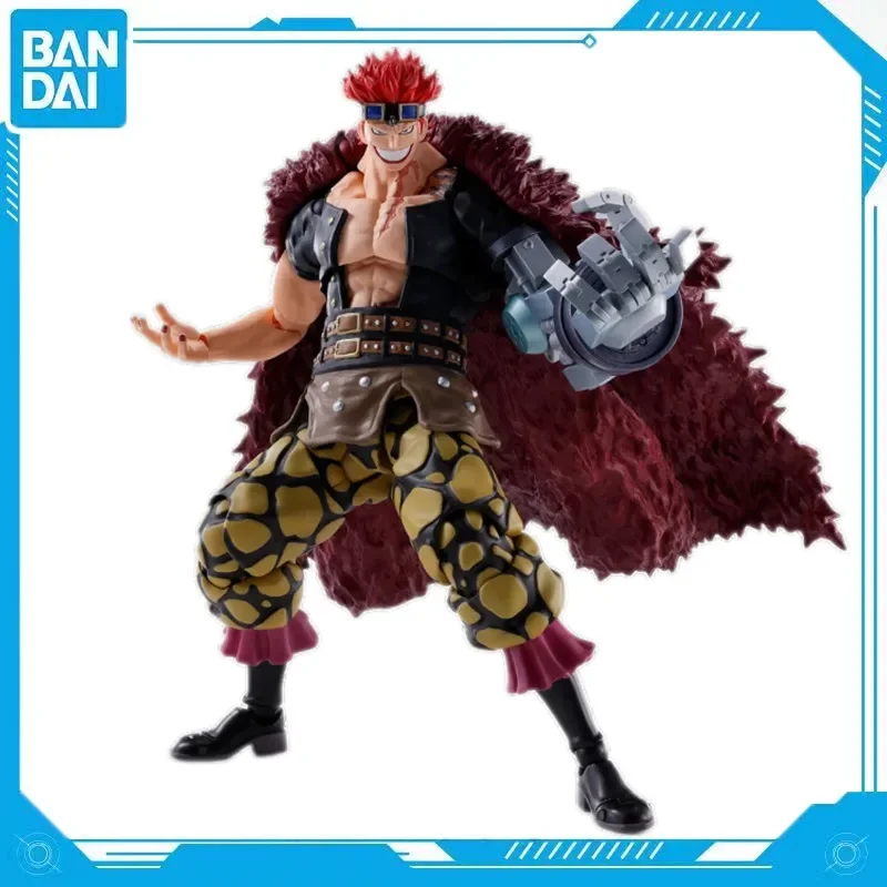 Genuine Bandai Anime One Piece S.H.Figuarts EUSTASS.KID Onigashima Raid Action Figure PVC 18CM Model Toy Doll Collection