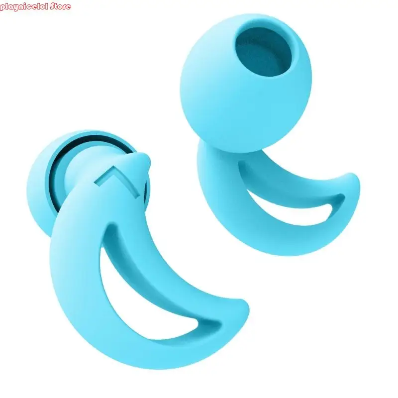 E8BA سدادات الأذن السيليكونية توفر حساسية الضوضاء الراحة للنوم والدراسة