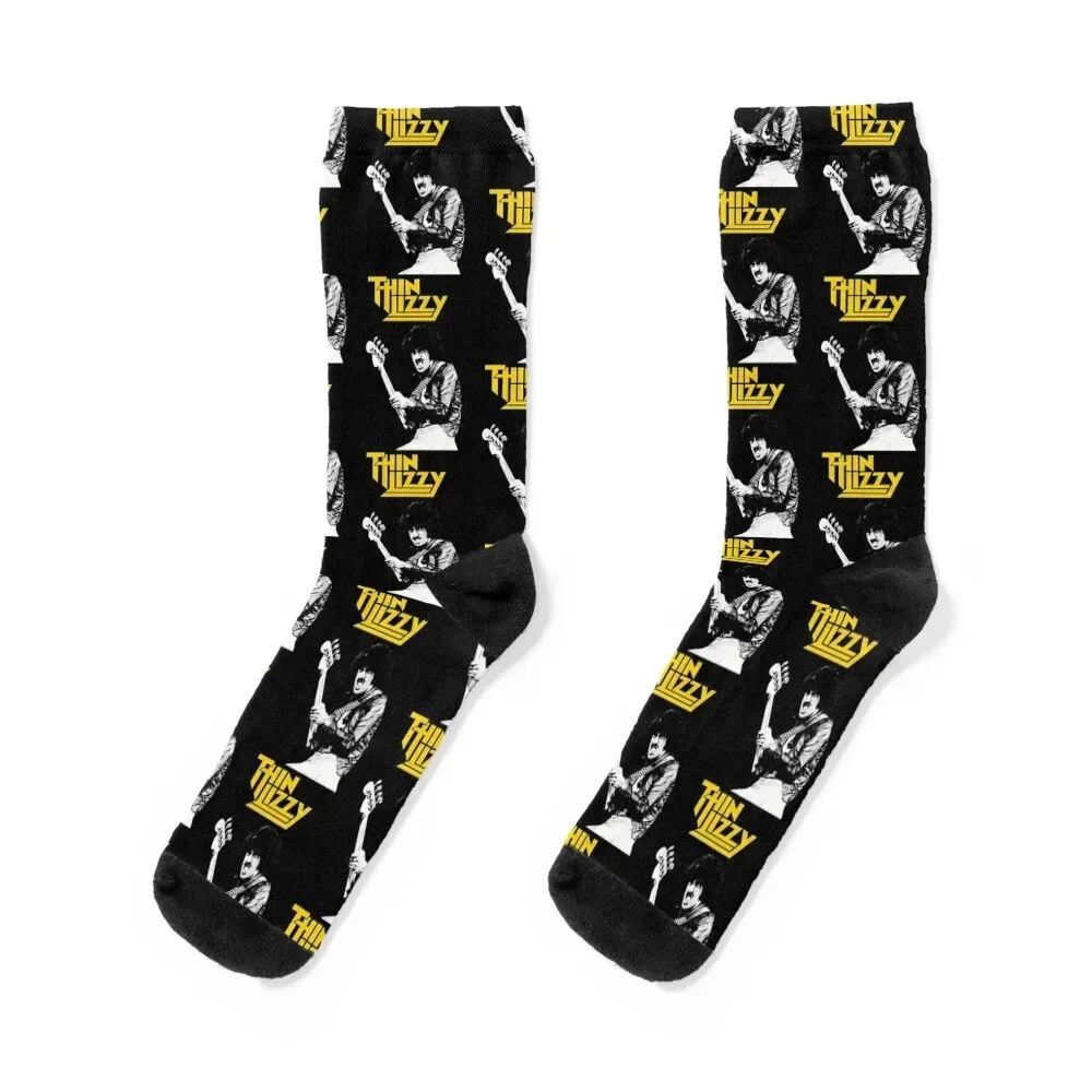 Thin Lizzy Socks New year's FASHION anti slip football cute Man Socks Women's