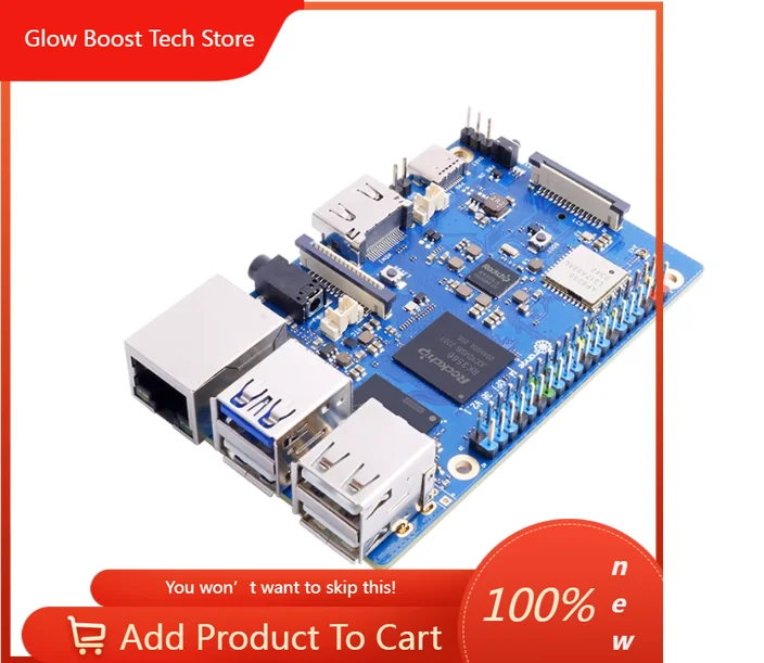 

NYOrange Pi 3B development board Orange Pi 3B quad-core RK3566 supports eMMC module OrangePi 3B