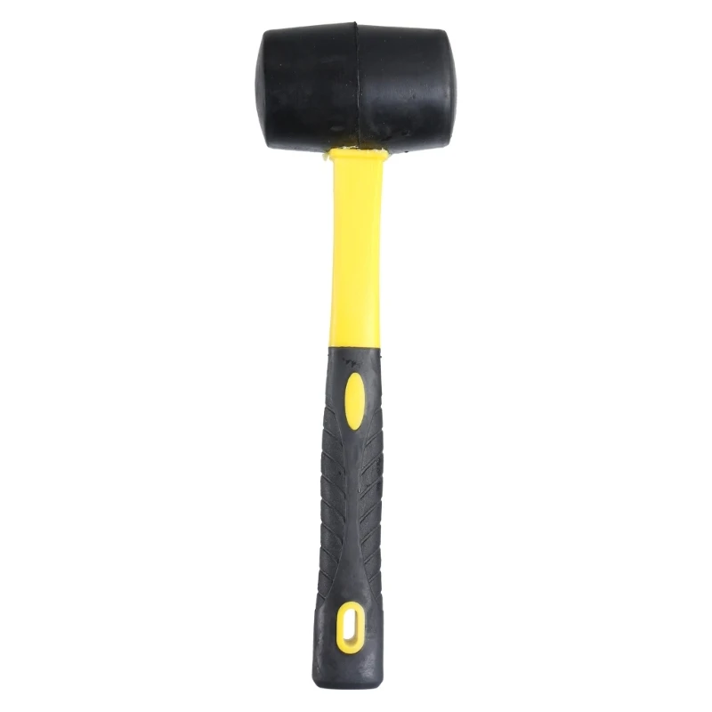 Rubber Mallet Hammer Tool Woodworking Camping Hammer Handle Soft Blow Mallet Hammer Rubber Small Hammer For Craft