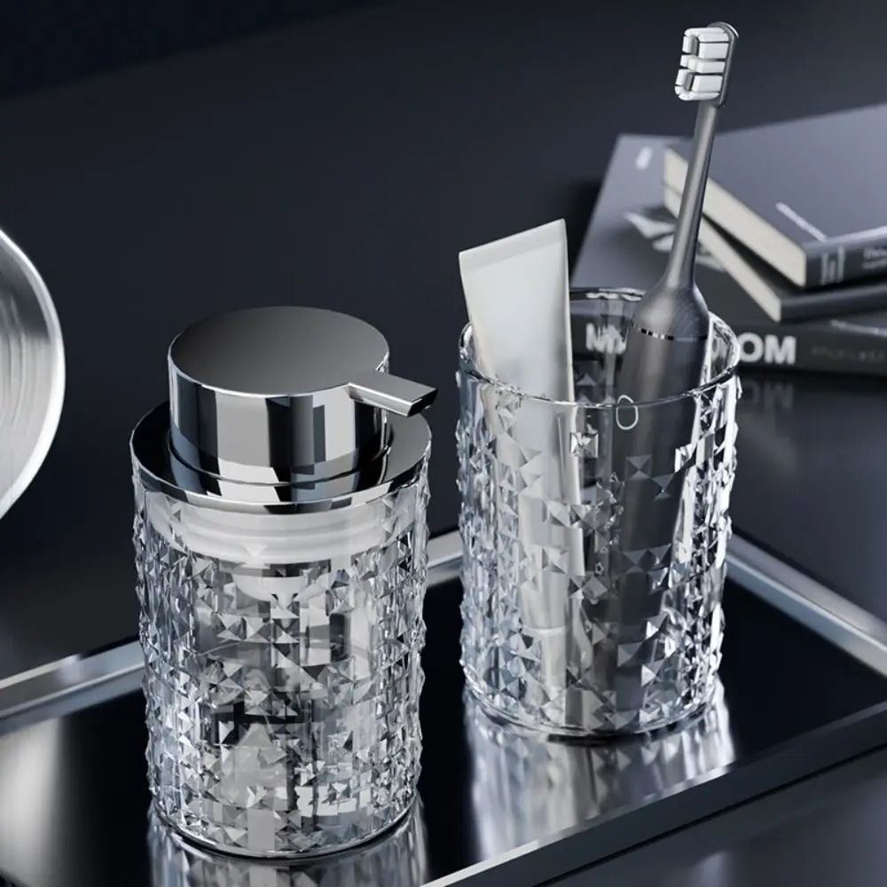 Practical Press Type Soap Dispenser Seal Elegant Soap Pump Jar Luxury PET Lotion Bottle Home