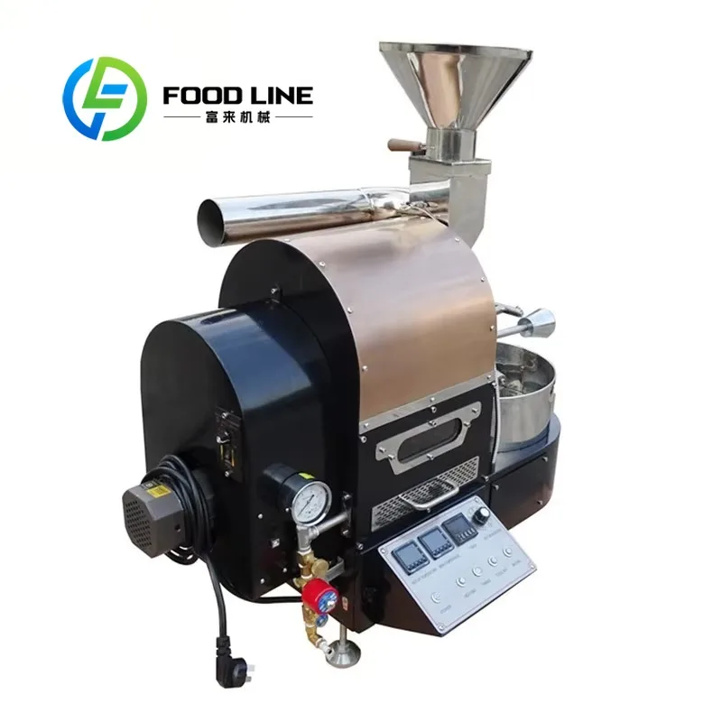 Coffee Bean Roasters 1 2 3 6 10 kg CE Certificate Electric Commercial Home Mini Coffee Roaster Machine 2026