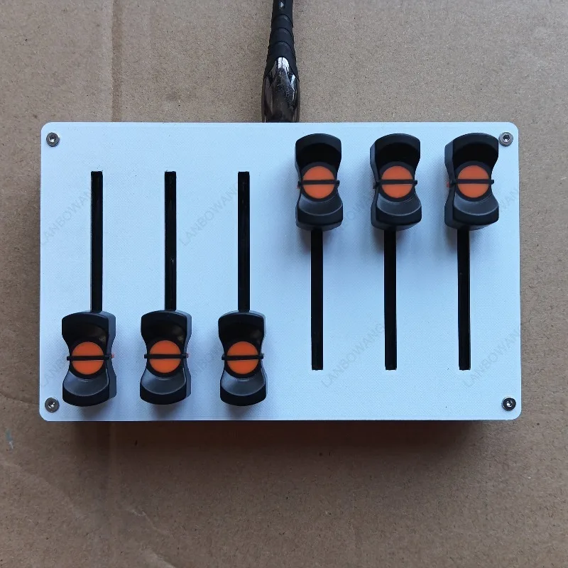 6 Channels MIDI 45mm Fader Custom CC Controller USB Interface For DAW Music Studio Production Tools
