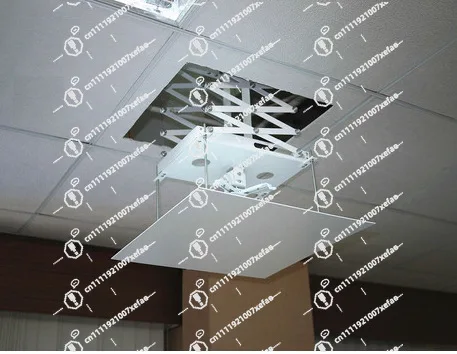 Electric ceiling lift frame Projector bracket 3m stainless steel Electric projector lift remote control
