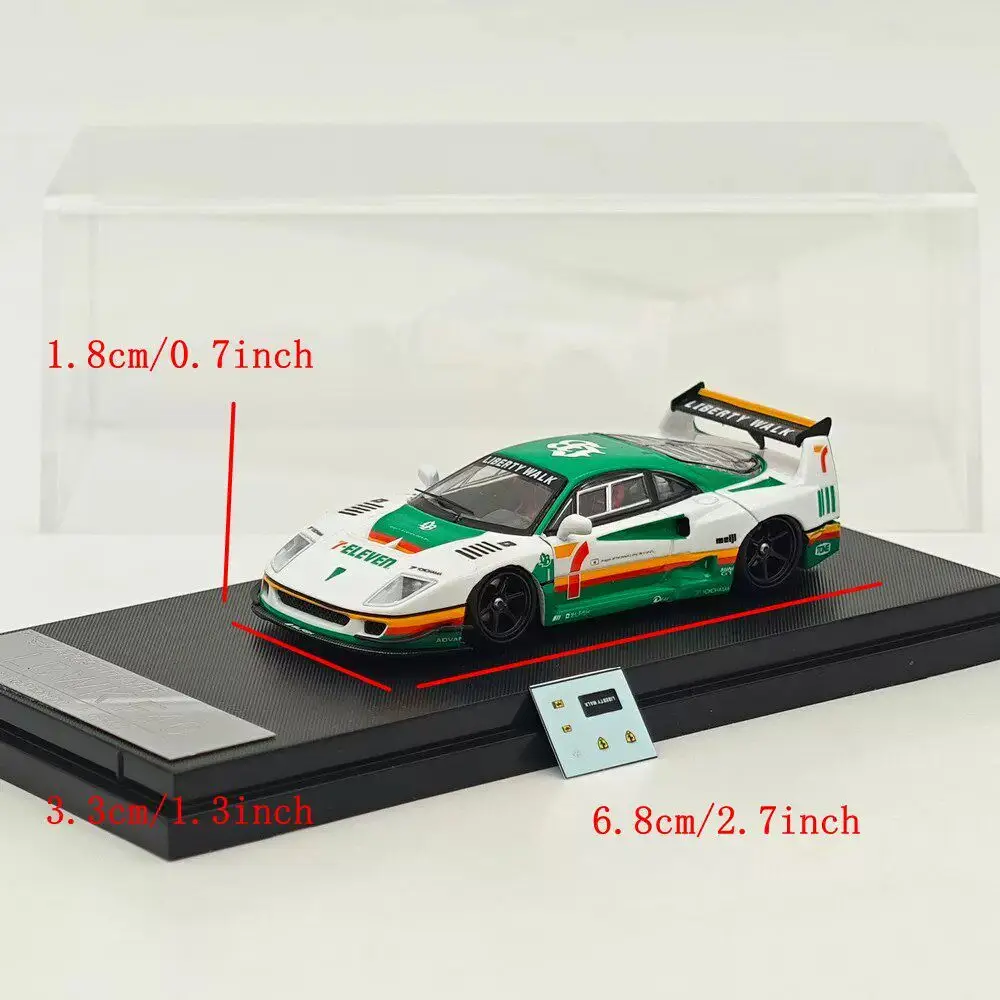 Diecast 1:64 Scale F40 Ghost Player LBWK Alloy Car Model
