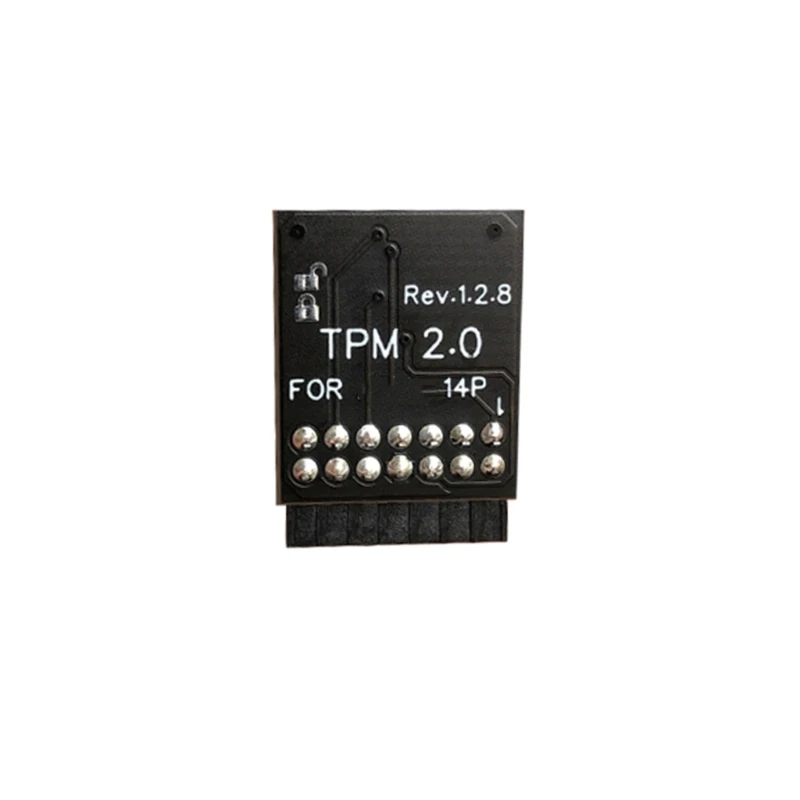 TPM2.0 Encryption Security Module 14Pin TPM2.0 Cryptographic Processor Module Replacement Module Encryption Dropship