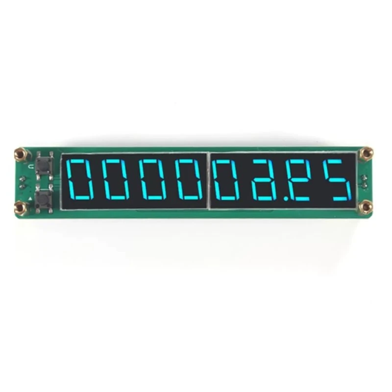 B04B-PLJ-8LED-H 0.1 a 60MHz 20MHz a 2400MHz 2.4GHz Medidor de Frequência de Sinal RF Cymômetro Testador para Rádio