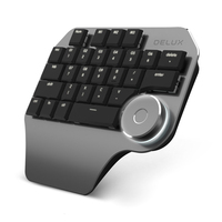 Designer Keyboard Artist Editing Keydial & Shortcut Key For Drawing Graphic Tablet Display HUION KD100 XP-PEN WACOM / Photoshop