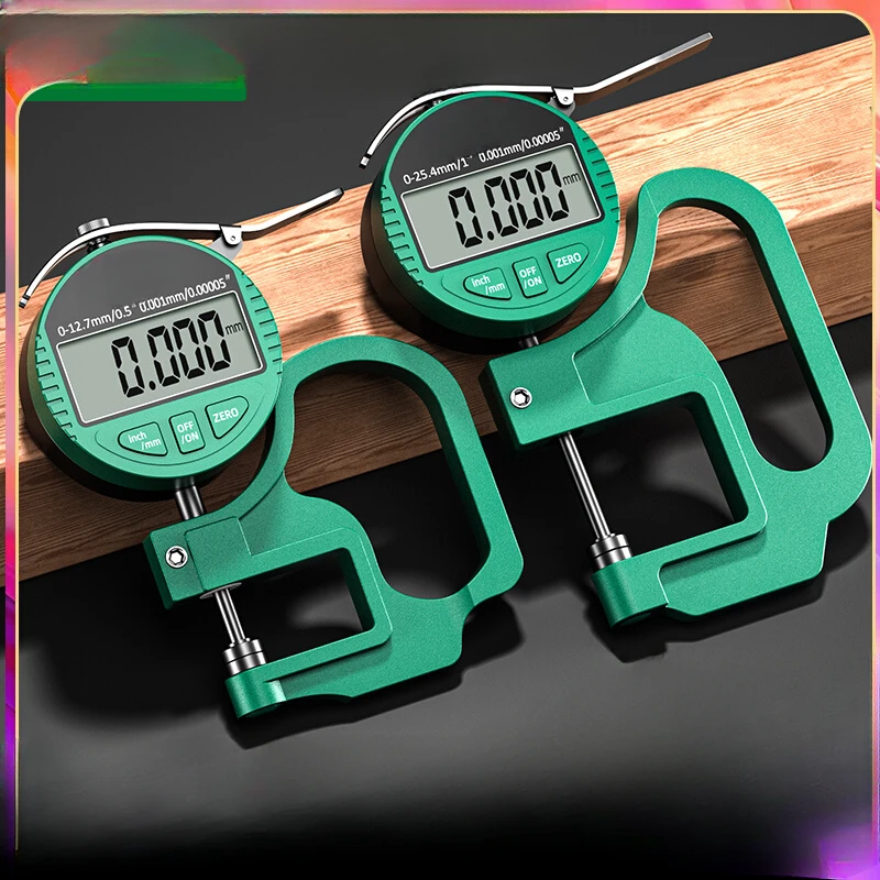 

Thickness Gauge High Precision Digital Micrometer Thickness Gauge Paper Film Leather Thickness Gauge