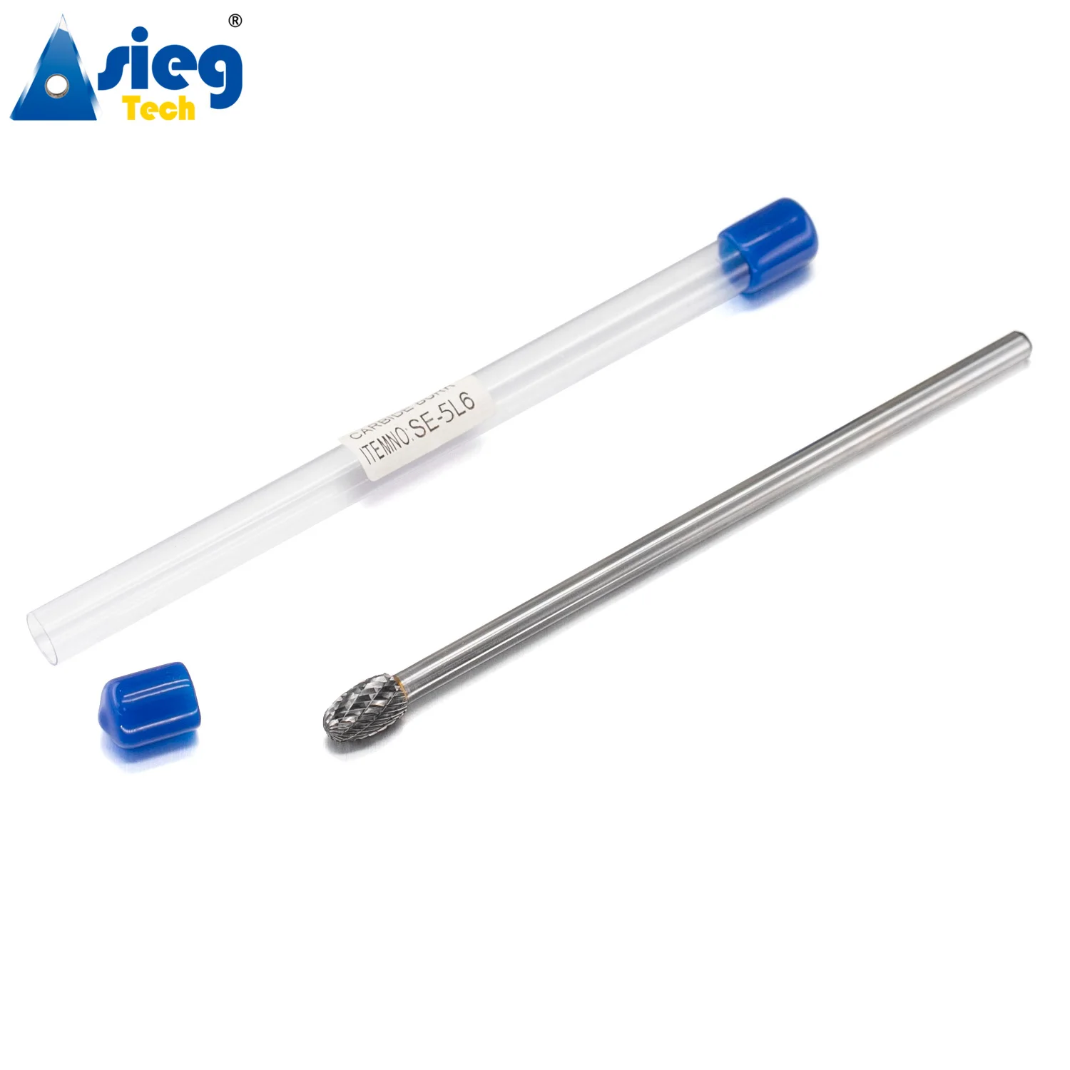 Imagem -04 - Bits Longos da Rebarba do Carboneto da Haste Entalhe Dobro Ferramentas de Corte Morrem o Moedor Oval Se5l6 mm os