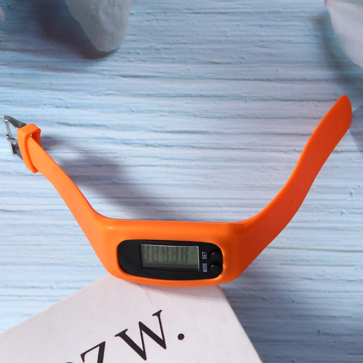

Smart Pedometer Watch Fitness Step Counter Wristband Durable Silicone Walking Steps Counter Walking Camping Hiking