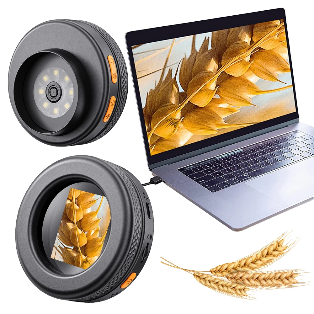 500X التكبير مجهر رقمي قابلة للشحن HD الإلكترونية التركيز التلقائي المكبر كاميرا مجهر للمدرسة في الهواء الطلق التدريس