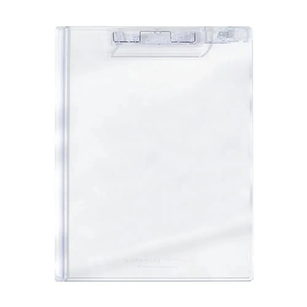 

INS Ice Writing Clipboard Transparent Durable Paper Organizer Drawing Signing Writing Stationary File Folder School