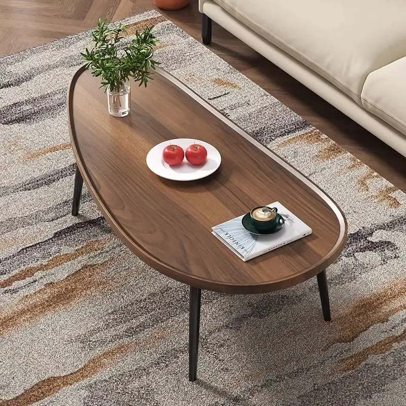 

Простой современный журнальный столик в форме манго, бытовой стол для гостиной, минималистичный элитный столик