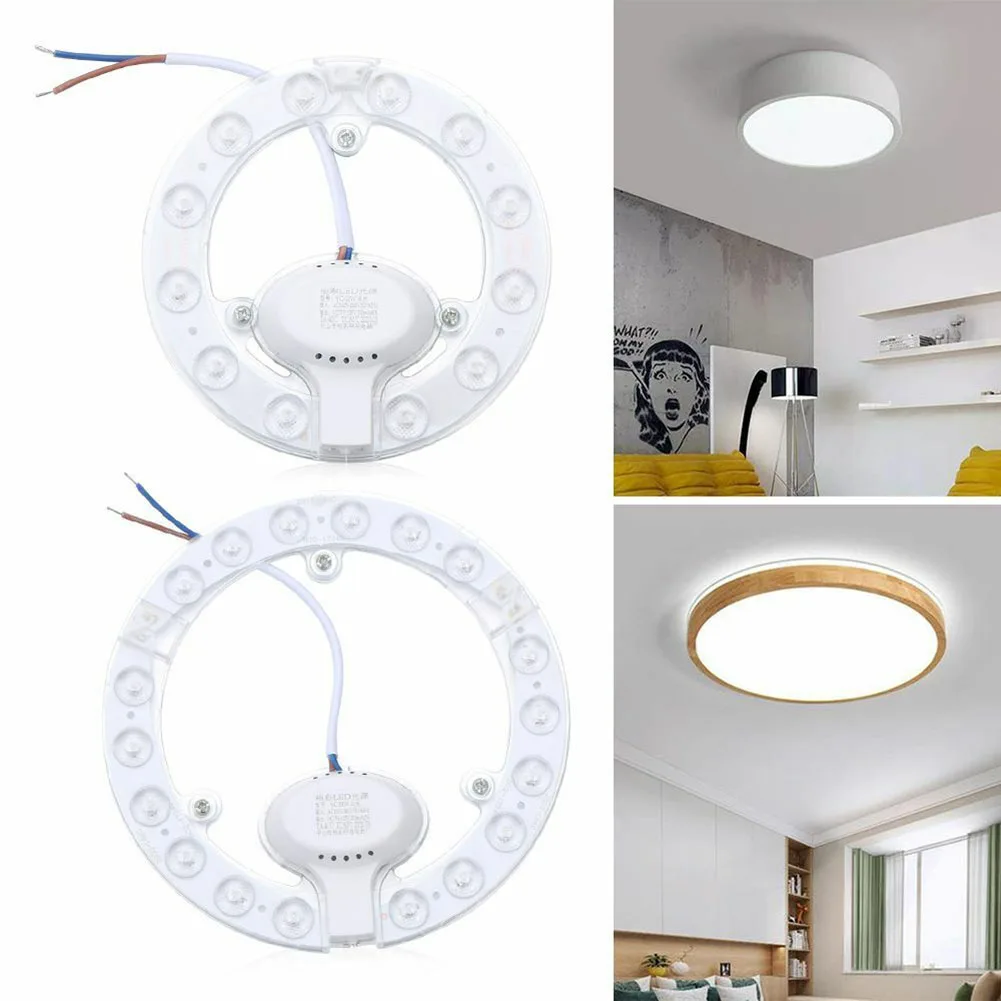 

Ceiling Light LED Panel Light Replacement LED Module 12W-72W Energy Saving Round Ring LED Retrofit Board Light Source