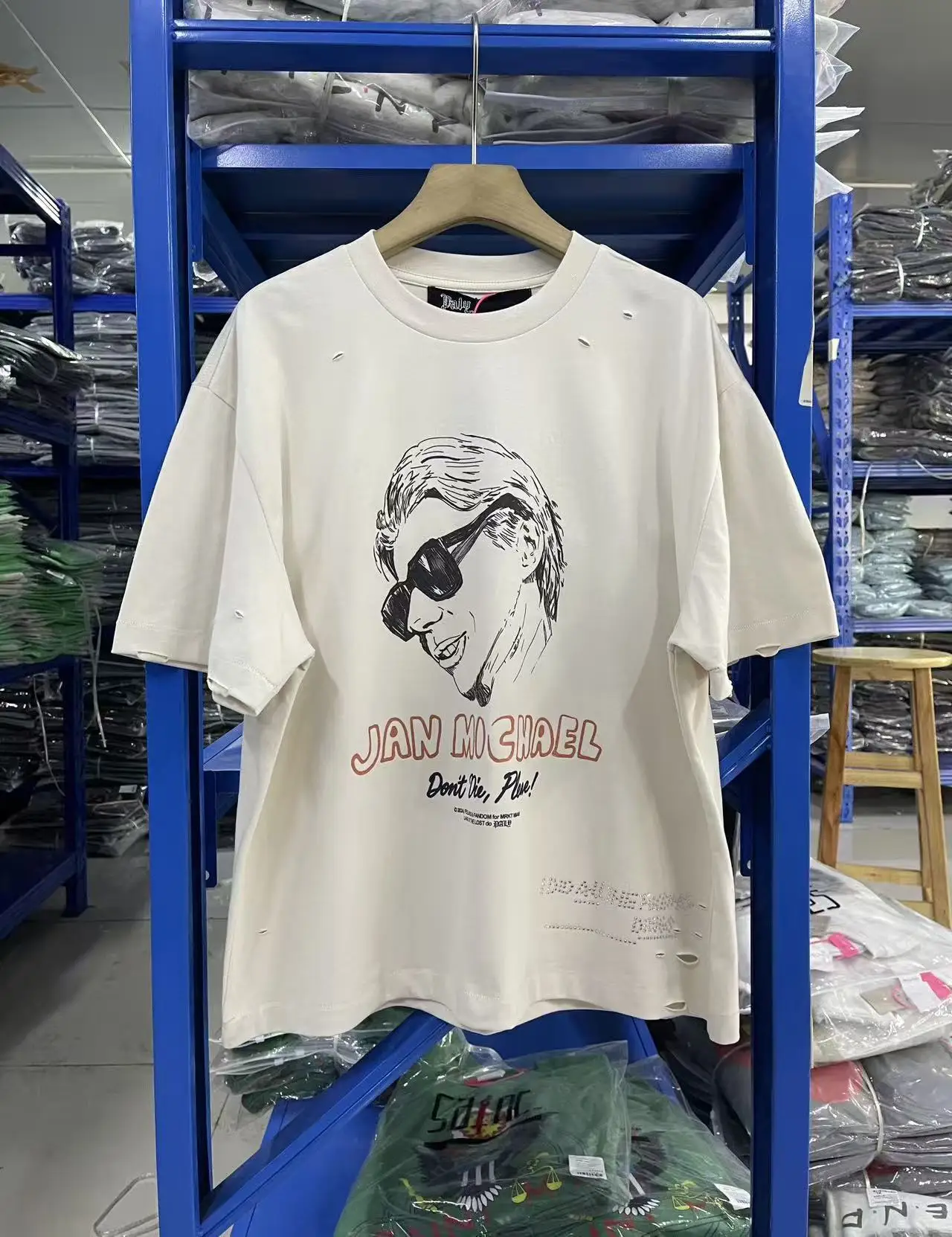 

Новая летняя футболка PALY HOLLYW с принтом, винтажная, уличная, повседневная, свободного кроя, из хлопка, с эффектом потертости, с коротким рукавом, модная, спортивная, оверсайз, мужская