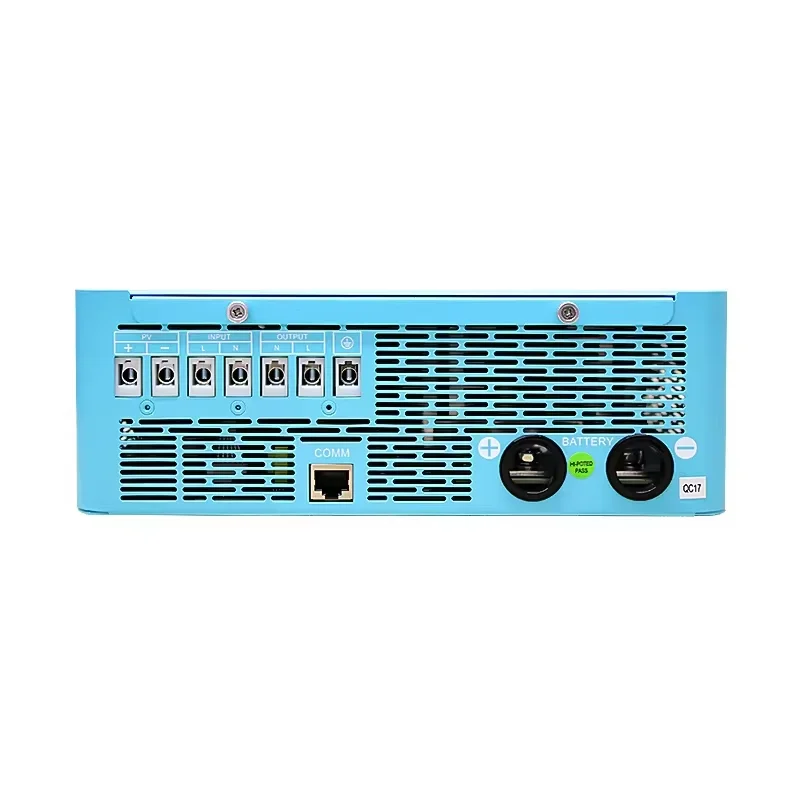 EASUN POWER hybrid Soalr Inverter 4KW MPPT 140A 350VDC PV Input 110VAC 24VDC 4000W Pure Sine Wave 6.25 Inch LCD Display for US Household new appearance 1PC 10PC view 6