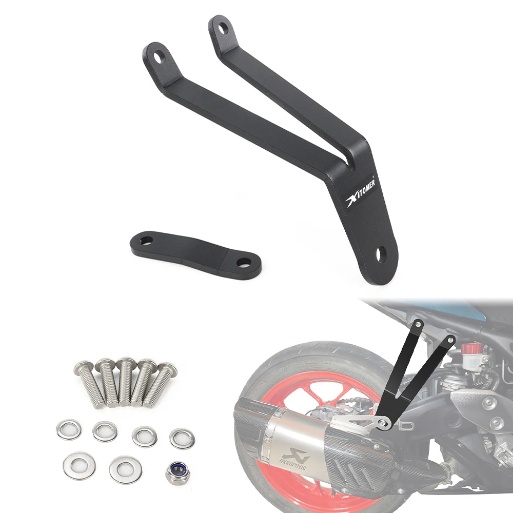

Fit For Yamaha YZF-R3 2015-2024 MT-03 2020-2024 MT03 Motorcycle Exhaust Muffler Pipe Hanger Bracket Mount Holder Exhaust Hanger