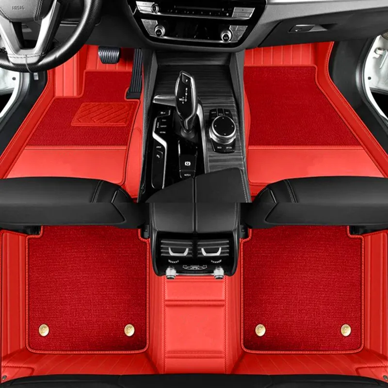 Custom special car floor mats for Nissan X-trail T33 5 seats 2026-2022 durable rugs double layers carpets for Xtrail 2024