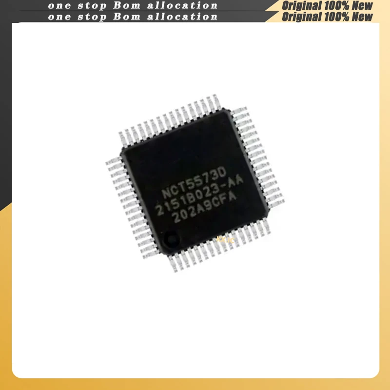 10PCS/LOT  NCT5573D  NCT5573  T5573D  QFP  Stock NEW Original