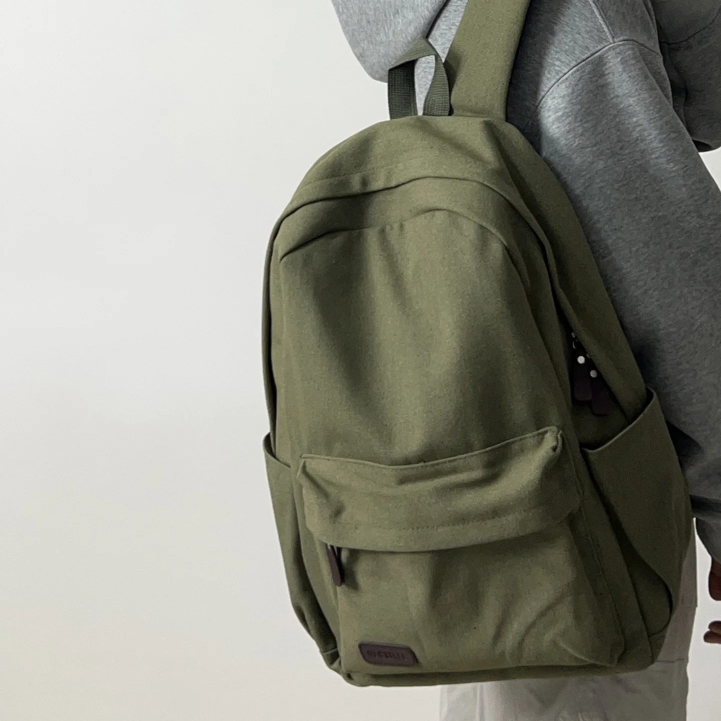 American Retro Large Capacity Travel Backpack Men Casual Commuter Student Bookbag 2025 New Style Double Shoulder Bag
