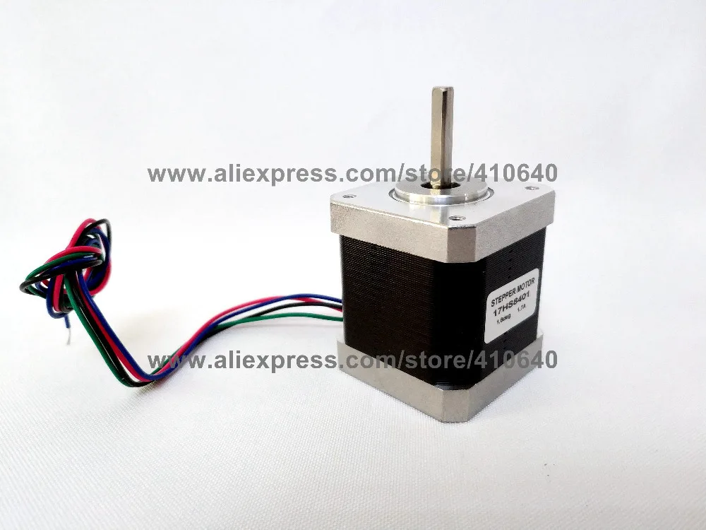 1 Piece FACTORY DELIVERY Nema17 Stepper Motor 17HS8401 L48 mm1.8deg 1.7 A 52N.cm 4 Wire Step Motor for 3D printer or  3D Robot