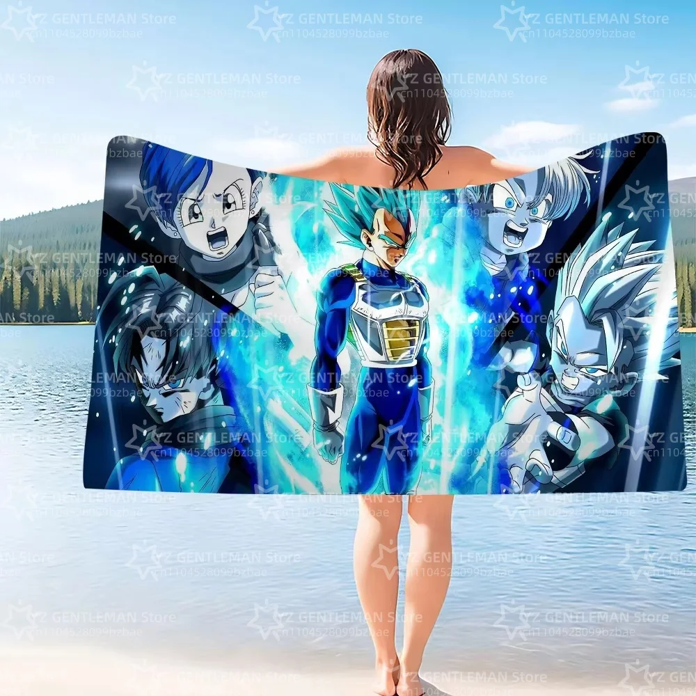 Beach Towels Dragon Ball Bathroom For Bath Sauna Personal Care Large Bath Towel Turban for Hair Drying Bathroom Set Accessories view 5