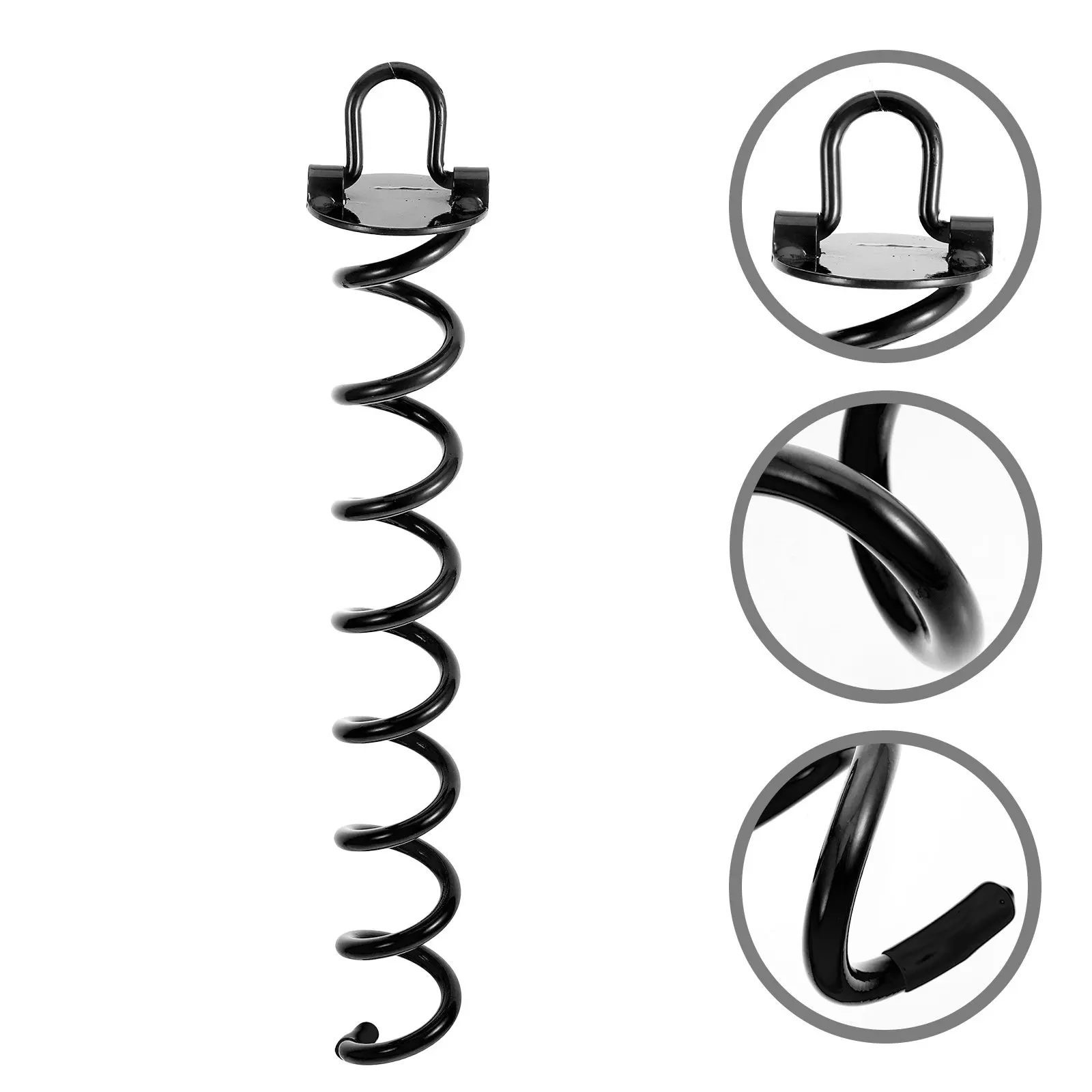 Spiral Fixator Versatile Nail Stake Outdoor Supply Trampoline Fixing Accessory Tent