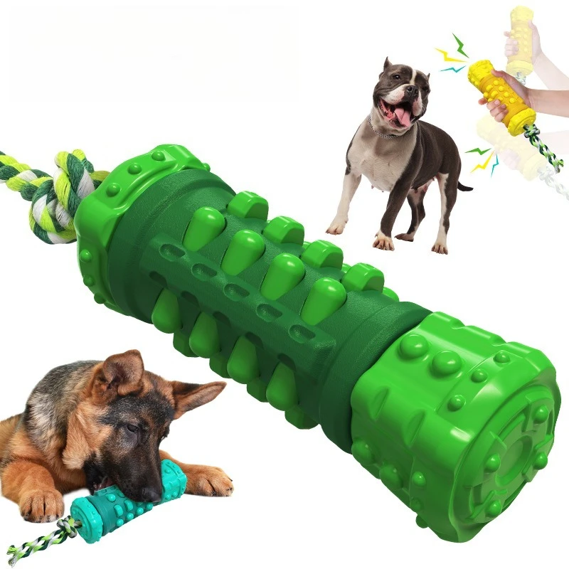 for Pet Supplies Medium To Large Dog Toys Make Strange Noises Toothbrushes Grinding Teeth Sticks