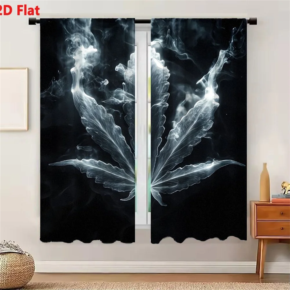 2Pcs Curtains Please provide the product content details to generate the title. Window Drapes for Bedroom Room Decor Decoration
