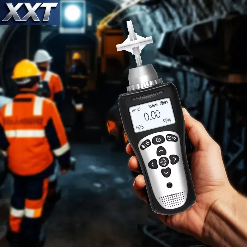 XXT Portable Pump-Suction/Diffusion High Accuracy Sulfide Carbon Monoxide Combustible Gases